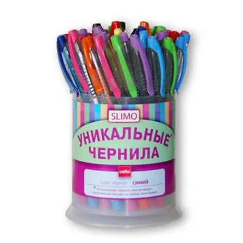 Ручка шариковая Cello, Slimo, синяя 0,7 мм, в ассортименте - фото 1
