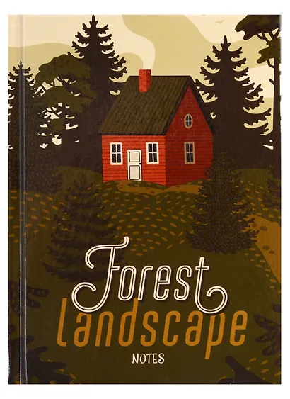 Записная книжка А6 48л кл. "Forest" 7БЦ, глянц.ламинация - фото 1