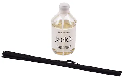 Диффузор ароматический Jackie (Кориандр,Цветы табака,Лимон,Специи,Мадагаскарская ваниль,Бобы тонка,Амбра) (110мл) (flame-RD001-110) - фото 3