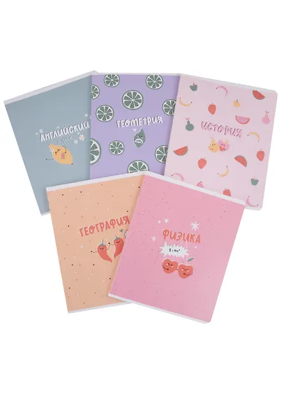 Тетради предметные Be Smart, Juicy, 48 листов, 12 штук - фото 5