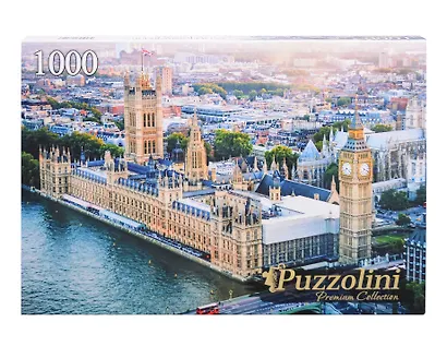 Пазл Puzzolini 1000 эл. Вестминстерский Дворец И Биг-Бен Gipz1000-7712 - фото 1