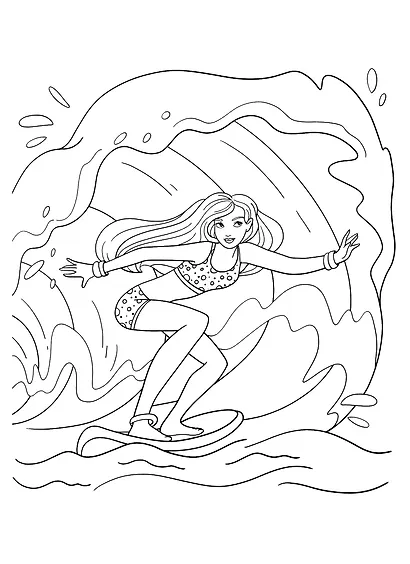 Моя большая раскраска. Для девочек - фото 4