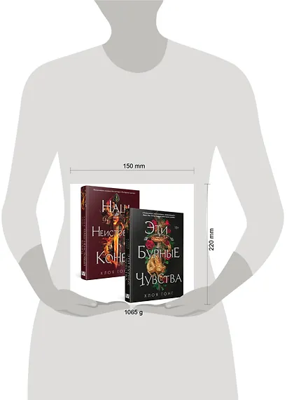 Комплект Хлоя Гонг из книг: Эти бурные чувства + Наш неистовый конец - фото 4