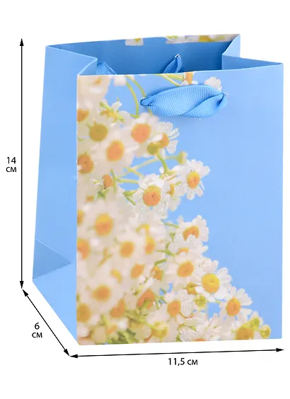 Пакет А6 14*11,5*6 "Spring blossom" жен., бум.мат.ламинат - фото 2