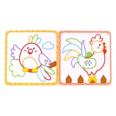 Многоразовая раскраска «Животные» - фото 2