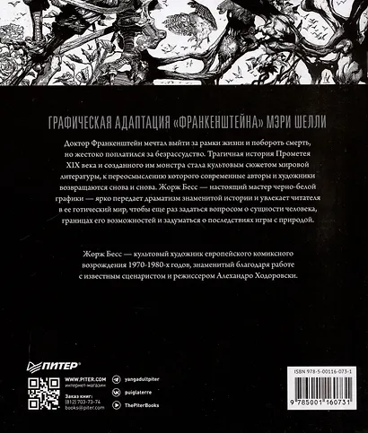 «Франкенштейн» Мэри Шелли. Графический роман - фото 11