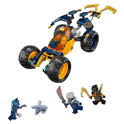 LEGO NINJAGO: Внедорожный багги Арина Ниндзя, 267 деталей (71811) - фото 4