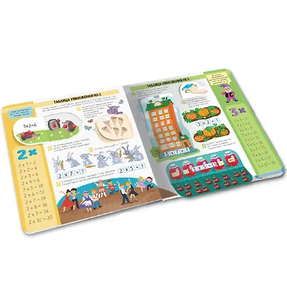 Таблица умножения. Книжка с окошками - фото 3