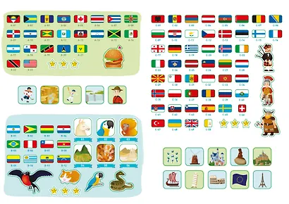 Активити Атлас. Атлас мира. Более 250 наклеек - фото 4