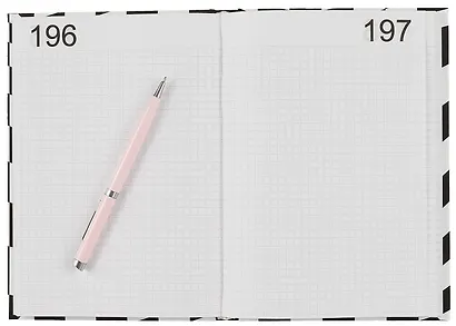 Ежедневник недатированный «В клетку» А5, 192 листа, Listoff - фото 3