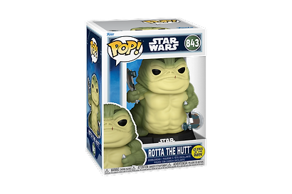 Фигурка Funko POP! Bobble Star Wars M & G Rotta the Hutt (GW) (843) 90823 - фото 2