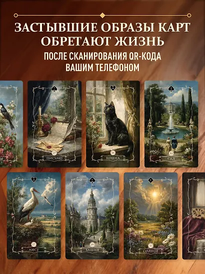 Вестник судьбы. Оракул Ленорман (41 карта и руководство по QR-коду в коробке) - фото 7