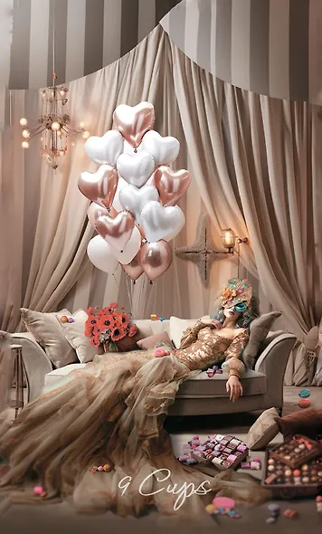 Таро Венецианского цирка (89 карт + инструкция по QR-коду) - фото 14