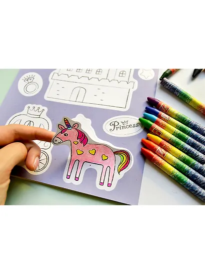 Активити-наклейки для девочек - фото 4