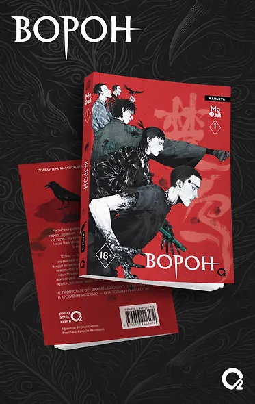 Ворон. Том 1 + эксклюзивный мерч (The Crow). Маньхуа - фото 2