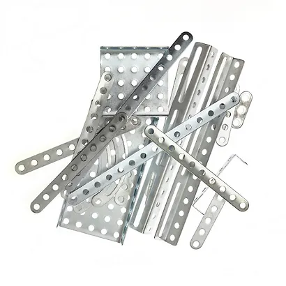 Конструктор металлический  N8 (для уроков труда) , 75 элементов - фото 5