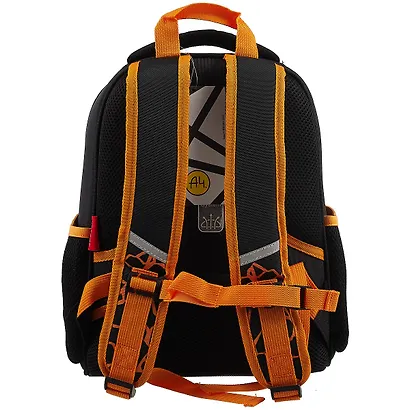 Рюкзак "Влад А4" 1отд., корпусный, 35*27*13см, EVA материал, нагрудн.стяжка, светоотражатели, 2 кармана и 1 потайной на спинке - фото 3