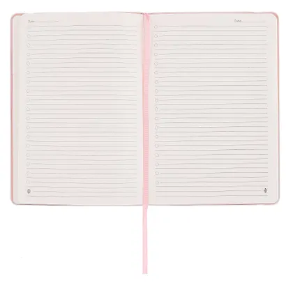 Книга для записей А5 80л лин. "Sakura. Karahafu" кожзам, с резинкой, тиснение фольгой - фото 3