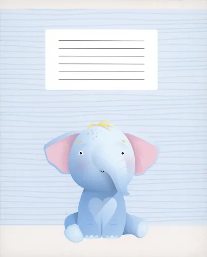 Тетрадь в линейку Listoff, "Зверушки (Универсальная плашка)", 12 листов, в ассортименте - фото 8