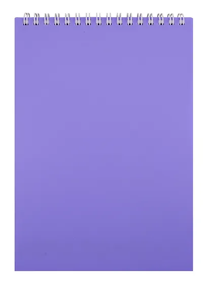 Блокнот А5 80л кл. "NEWtone PASTEL" пласт.обл., гребень, офсет 80г/м2, ассорти - фото 1