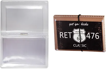 Автодокументы Номерной знак Ret 476 (черный) - фото 2