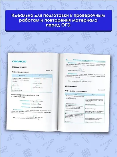 ОГЭ. Русский язык. Весь школьный курс в таблицах и схемах для подготовки к основному государственному экзамену - фото 4