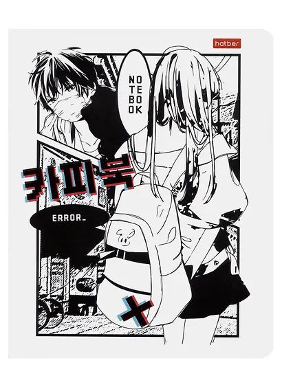 Тетрадь в клетку Hatber, "Аниме. Комикс", 48 листов, в ассортименте - фото 3