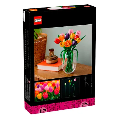 11501 Конструктор LEGO Botanicals Букет тюльпанов, 576 деталей, возраст 18+ - фото 2
