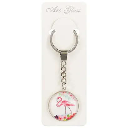 Брелок Фламинго (стекло) (12-06737-HLN01) - фото 2