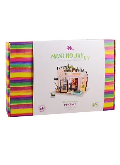 Интерьерный конструктор для творчества Румбокс MiniHouse Студия звукозаписи M903 - фото 1