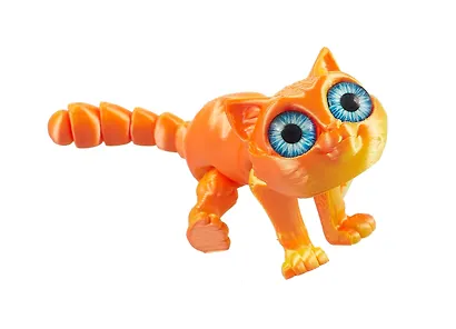 Фигурка 3D Кот Иннокентий (пластик) (15х8) (101) - фото 5