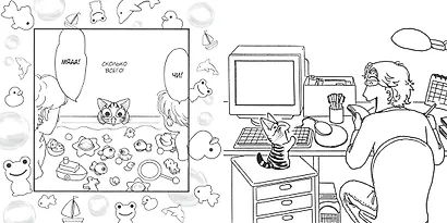 Милый дом Чи. Книга для раскрашивания - фото 10