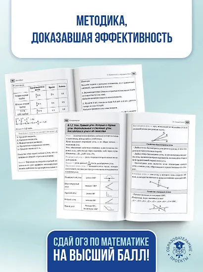 ОГЭ. Математика. Полный курс в таблицах и схемах для подготовки к ОГЭ - фото 8