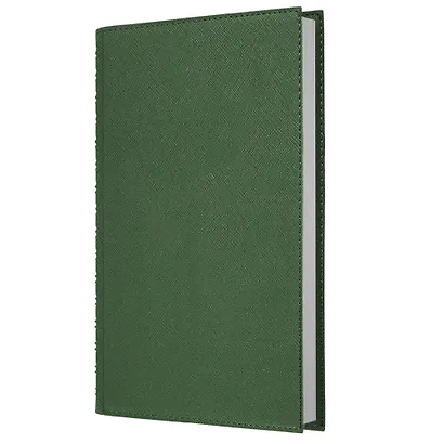 Ежедневник недат. А5 152л "Today. Зеленый" , интегр.переплет, иск.кожа, евроспираль, карман, петля д/ручки, тонир.блок, ляссе, инд.уп - фото 1