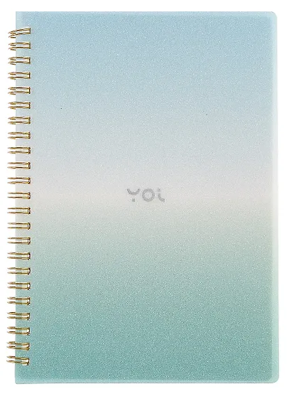 Тетрадь 80 листов в клетку "Sparkling" на спирали, в ассортименте, Yoi - фото 4