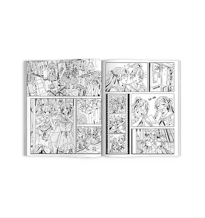 Веселые комиксы. Манга. Раскраска - фото 5