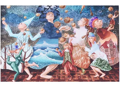 Деревянный пазл DaVICI "Жонглеры", 210 элементов - фото 2