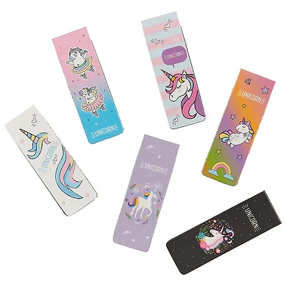 Магнитные закладки «Unicorn style», 6 штук - фото 2