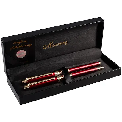 Подарочный набор Manzoni, Venezia, ручка шариковая и ручка перьевая - фото 3