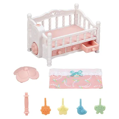 Детская кроватка с мобилем - фото 2