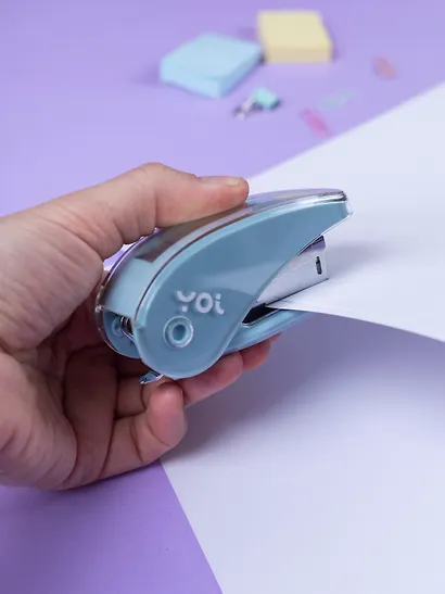 Степлер Yoi, Inspiration series, со скобами, в ассортименте - фото 9