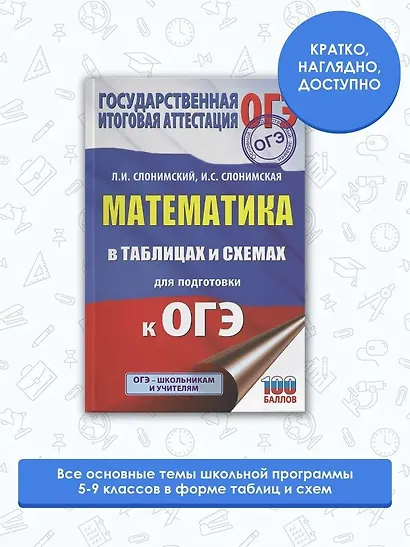 Математика в таблицах и схемах для подготовки к ОГЭ - фото 3