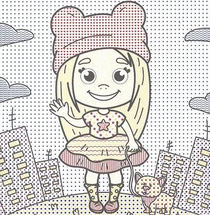 ВОЛШЕБНАЯ РАСКРАСКА. ДЛЯ ДЕВОЧЕК - фото 4