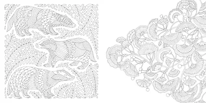 В волшебном лесу. Книга для творчества и вдохновения - фото 5