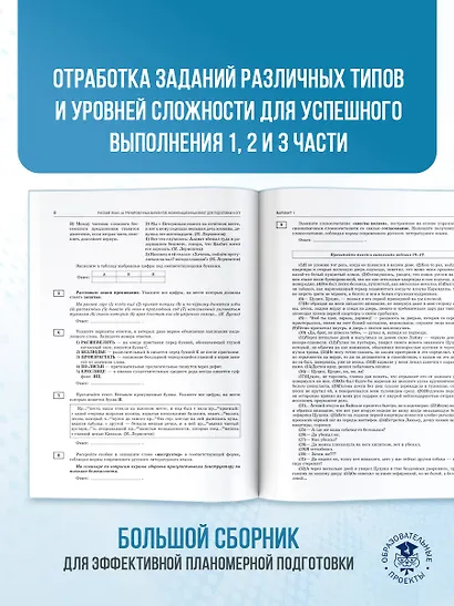 ОГЭ-2026. Русский язык. 40 тренировочных вариантов экзаменационных работ для подготовки к основному государственному экзамену - фото 7