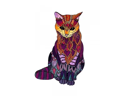 Пазл фигурный «Кот», 91 деталь/116 деталей - фото 10