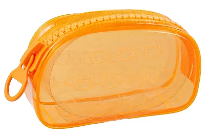 Пенал-косметичка "Kitty" с большой молнией, неон, ассорти - фото 4