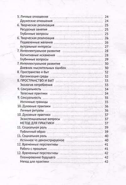 Дневник саморефлексии: 12 ключевых сфер - фото 4