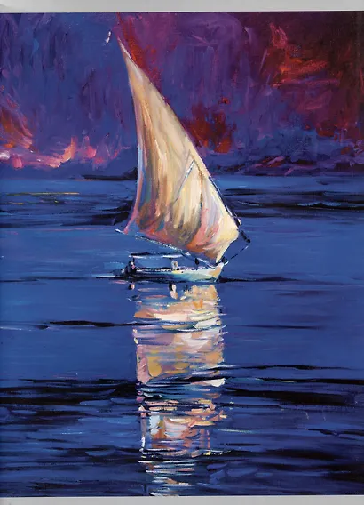 Тетрадь в клетку Listoff, "Парусник", А4, 80 листов - фото 1