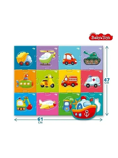 Пазл MAXI BABY TOYS Техника 24эл.поле 61*47см - фото 3